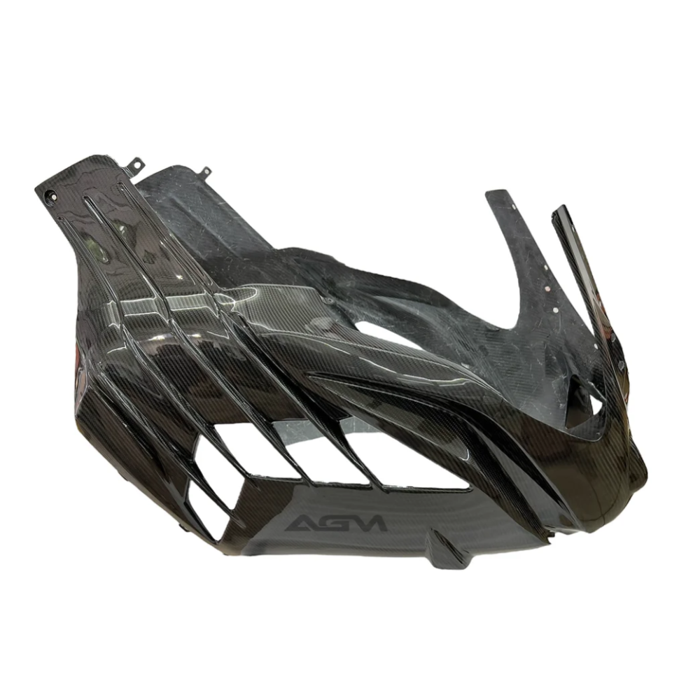 Merlin AGM ZX14R Carbon Fiber Full Front Fairing Kit (3/4 Upper