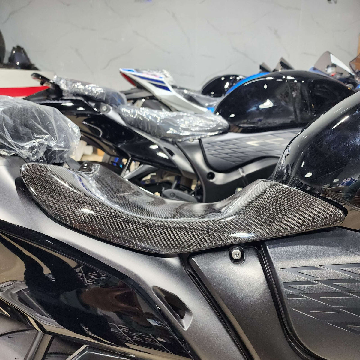 KAMIKAZE CARBON FIBER SEAT FOR SUZUKI HAYABUSA GEN 3 2022-2024