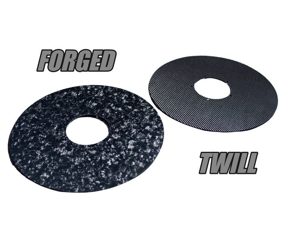 Motorcycle Rear Rim Cover Section Carbon Fiber Rear Wheel Cover - Montgomery Motorsports