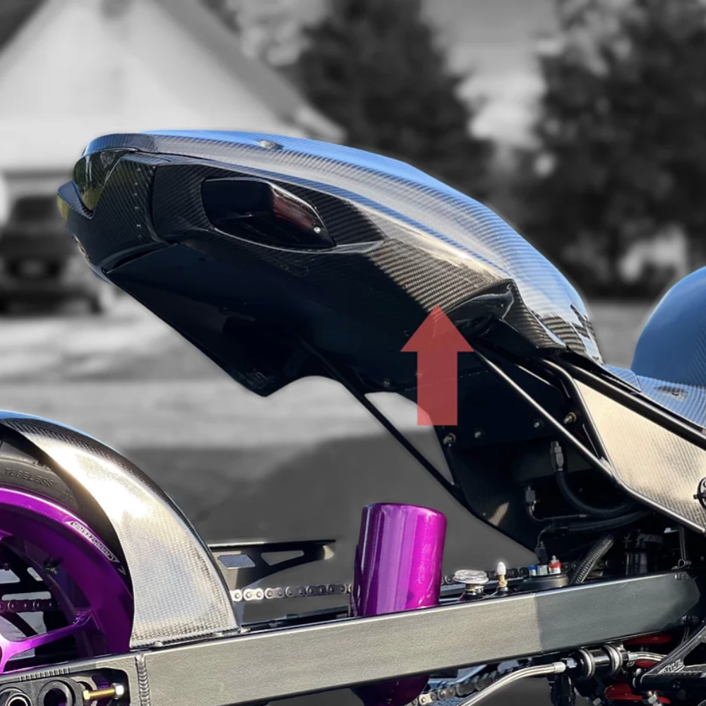 edge様 AGM ZX14 Carbon Fiber OEM Tail Sides - Montgomery Motorsports