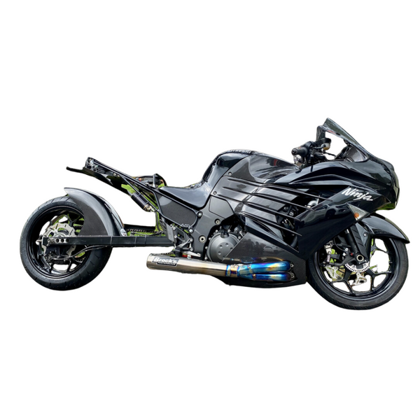AGM ZX14R Carbon Fiber Tank Cover - Montgomery Motorsports AGM ZX14R Carbon Fiber Tank Cover - Montgomery Motorsports