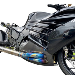 ℳ. AGM ZX14R Carbon Fiber Lower Panels - Montgomery Motorsports