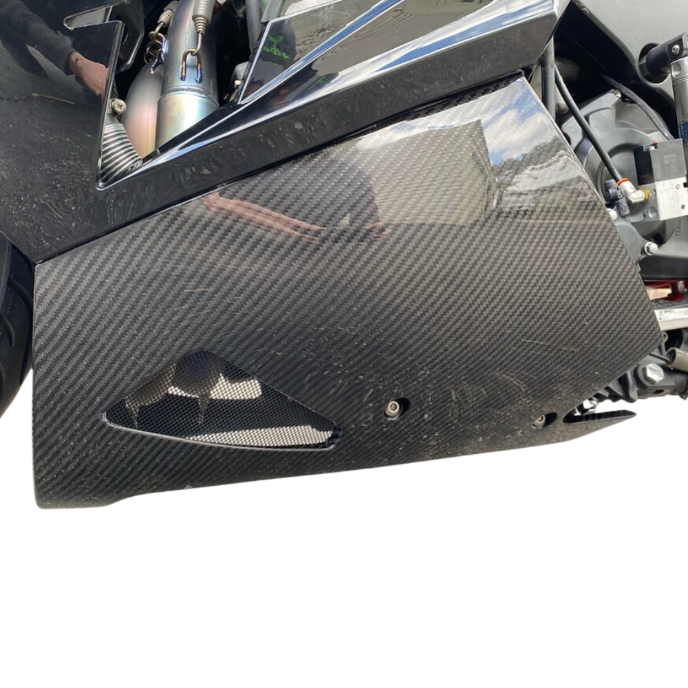 AGM ZX14R Carbon Fiber Lower Panels - Montgomery Motorsports AGM ZX14R Carbon Fiber Lower Panels - Montgomery Motorsports