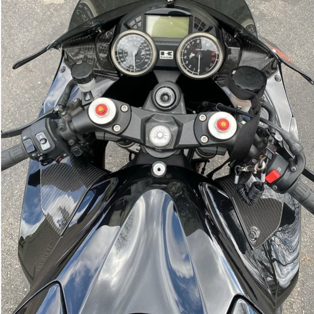 AGM ZX14R Carbon Fiber Ram Air / Dash Panels - Montgomery Motorsports AGM ZX14R Carbon Fiber Ram Air / Dash Panels - Montgomery Motorsports
