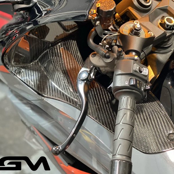 AGM ZX14R Carbon Fiber Ram Air / Dash Panels - Montgomery Motorsports AGM ZX14R Carbon Fiber Ram Air / Dash Panels - Montgomery Motorsports