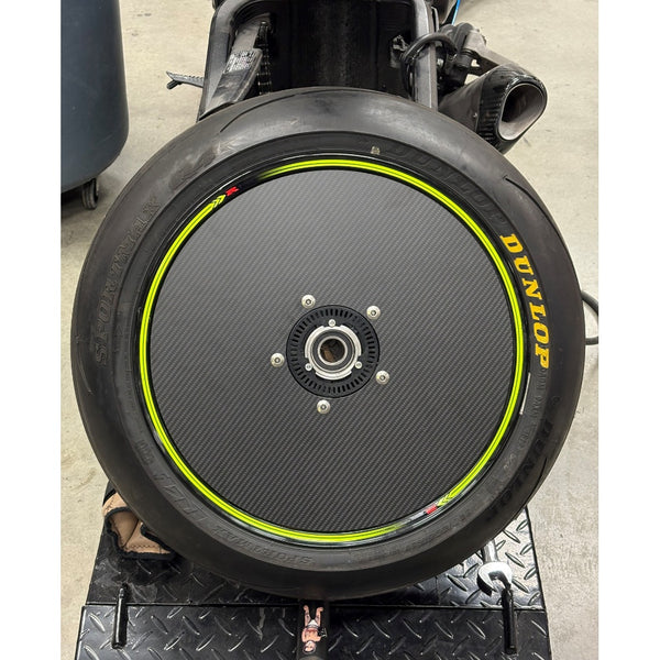 Carbon Fiber Rear Wheel Cover (17+ GSXR) - Montgomery Motorsports