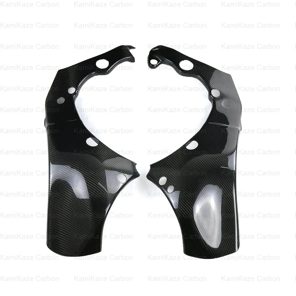 KamiKaze Kawasaki ZX10R 2016-2020 Carbon Fiber Frame Cover Panel Protector
