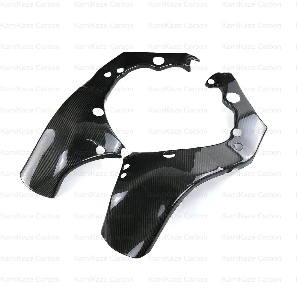 KamiKaze Kawasaki ZX10R 2016-2020 Carbon Fiber Frame Cover Panel Protector