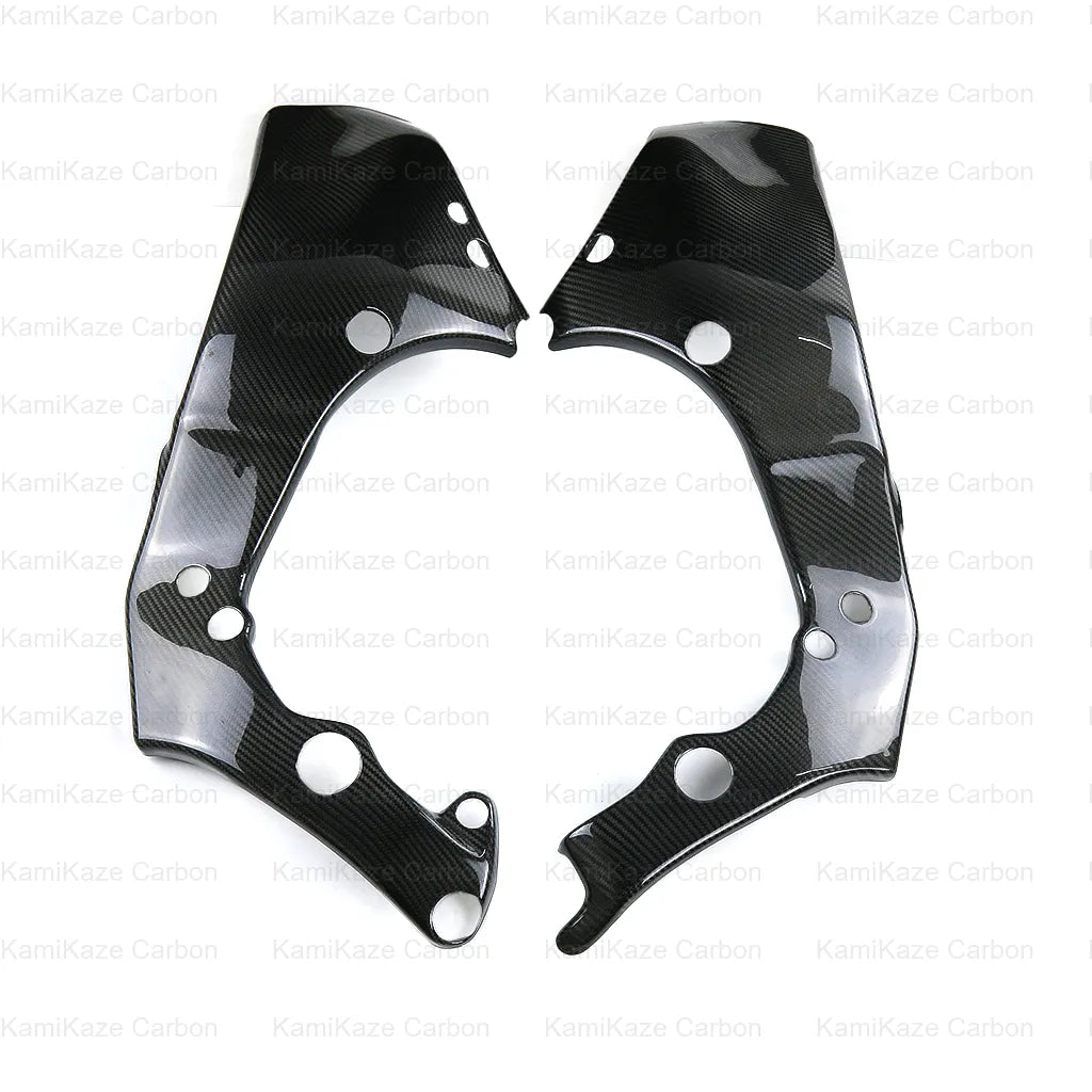 KamiKaze Kawasaki ZX10R 2016-2020 Carbon Fiber Frame Cover Panel Protector
