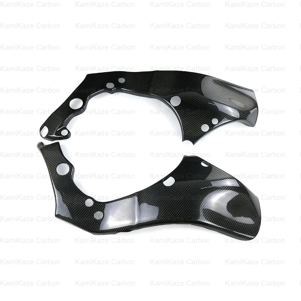 KamiKaze Kawasaki ZX10R 2016-2020 Carbon Fiber Frame Cover Panel Protector
