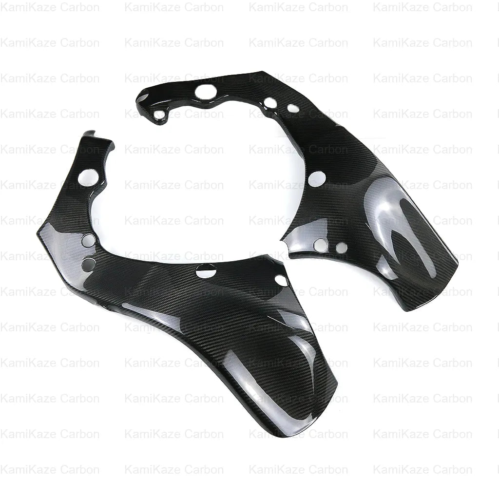 KamiKaze Kawasaki ZX10R 2016-2020 Carbon Fiber Frame Cover Panel Protector