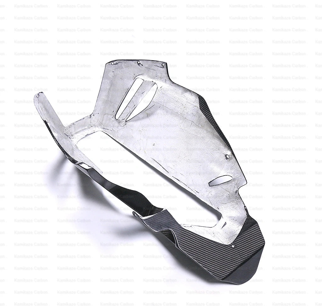 Kamikaze Honda CBR1000RR Carbon Fiber Engine Side Panels Belly Pan Lower Side