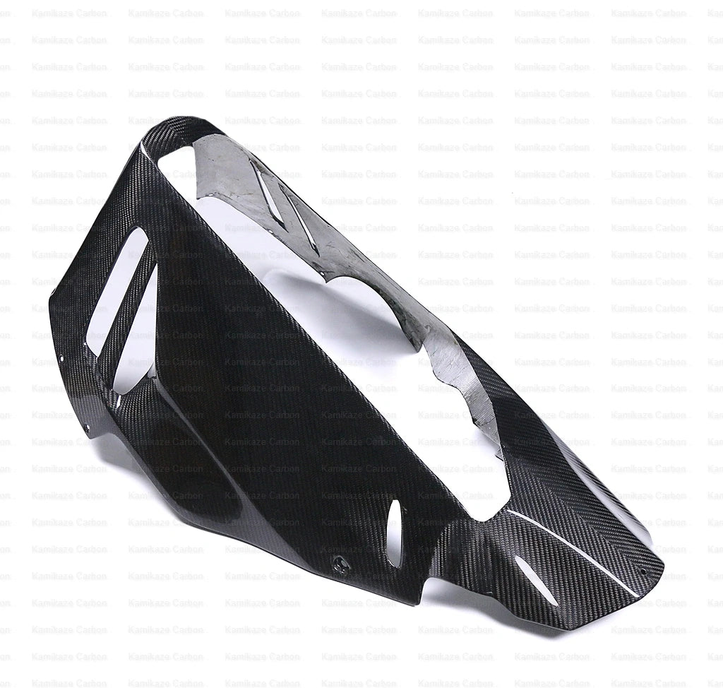 Kamikaze Honda CBR1000RR Carbon Fiber Engine Side Panels Belly Pan Lower Side