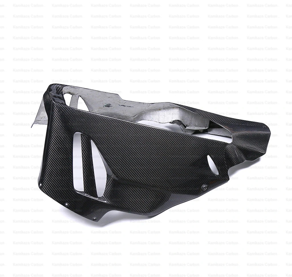 Kamikaze Honda CBR1000RR Carbon Fiber Engine Side Panels Belly Pan Lower Side