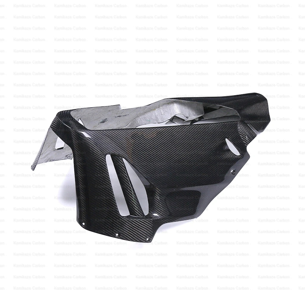 Kamikaze Honda CBR1000RR Carbon Fiber Engine Side Panels Belly Pan Lower Side