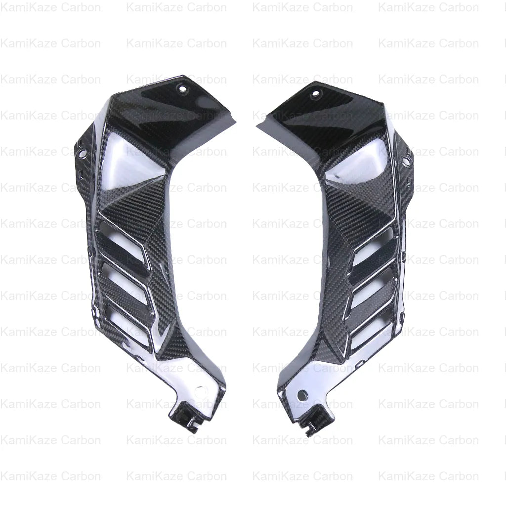 KamiKaze Kawasaki ZX10R ZX-10R Carbon Fiber Kit Dash Panel Side KamiKaze Kawasaki ZX10R ZX-10R Carbon Fiber Kit Dash Panel Side