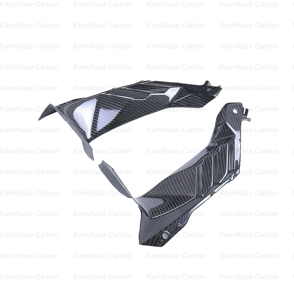 KamiKaze Kawasaki ZX10R ZX-10R Carbon Fiber Kit Dash Panel Side KamiKaze Kawasaki ZX10R ZX-10R Carbon Fiber Kit Dash Panel Side