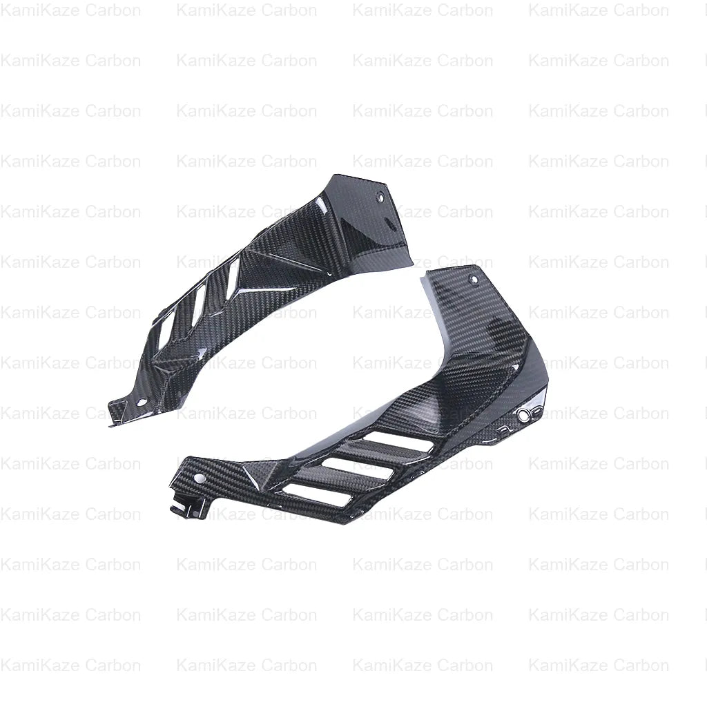 KamiKaze Kawasaki ZX10R ZX-10R Carbon Fiber Kit Dash Panel Side KamiKaze Kawasaki ZX10R ZX-10R Carbon Fiber Kit Dash Panel Side