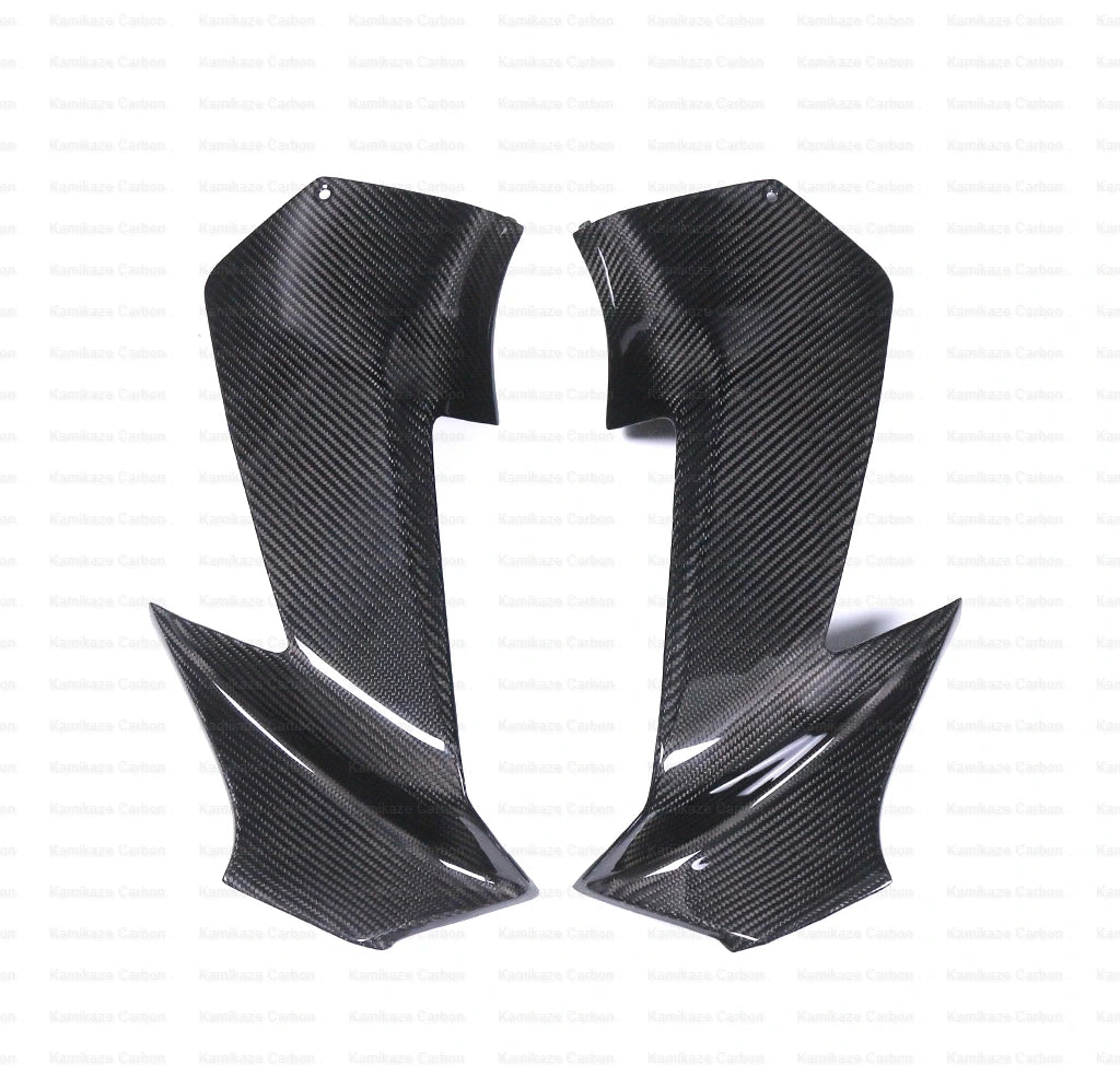 KamiKaze Honda CBR1000RR Carbon Fiber Spoiler Side Panels Cover