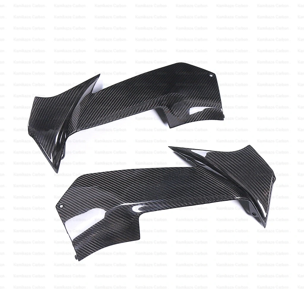 KamiKaze Honda CBR1000RR Carbon Fiber Spoiler Side Panels Cover
