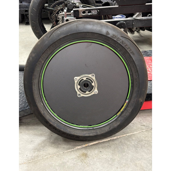 Carbon Fiber Rear Wheel Cover (ZX10 2016+) - Montgomery Motorsports