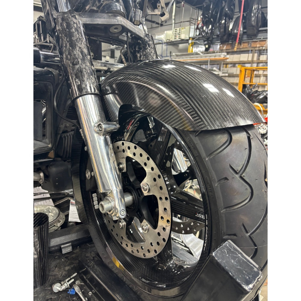 Wide Front Fender for Harley Models