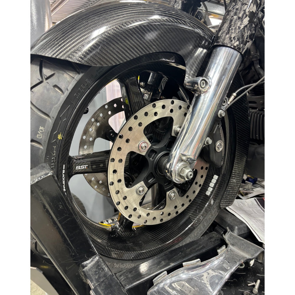 Wide Front Fender for Harley Models